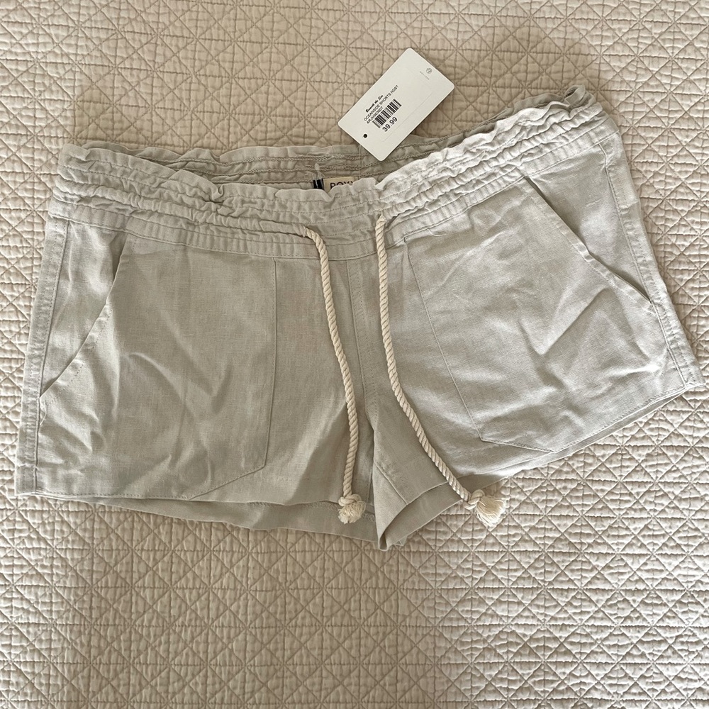 Roxy Linen Shorts